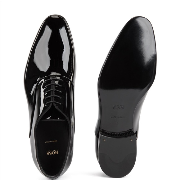 boss tuxedo shoes